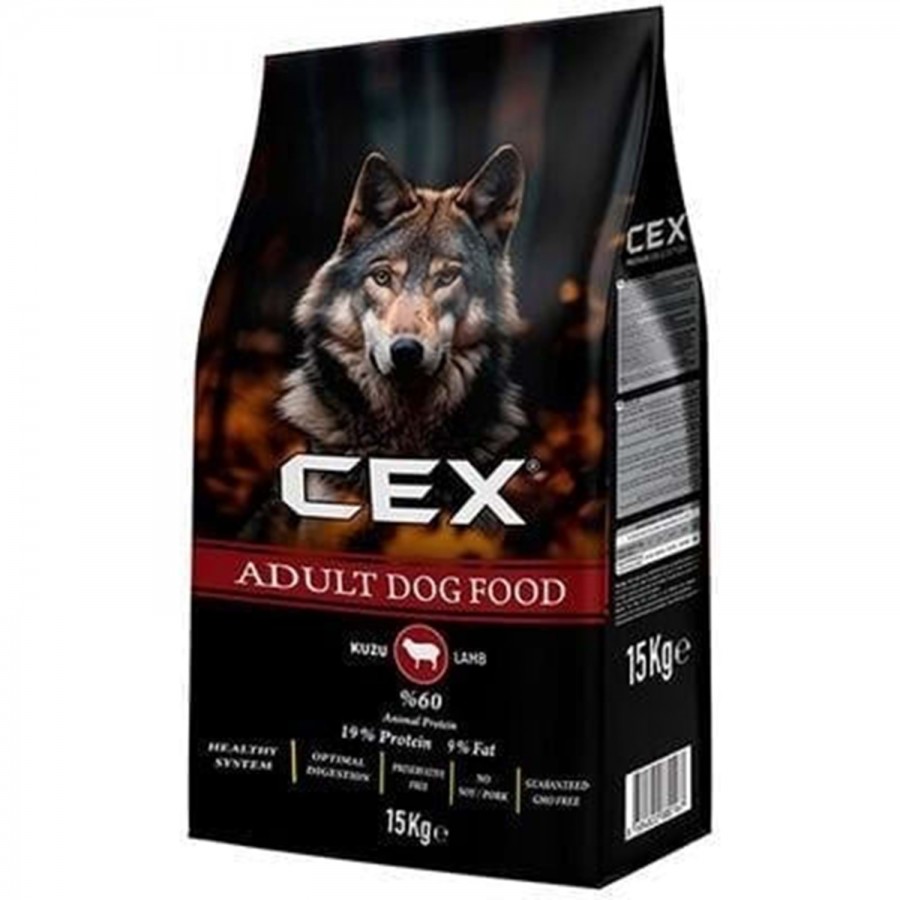 Cex Kuzu Etli Yetişkin Köpek Maması 15 Kg