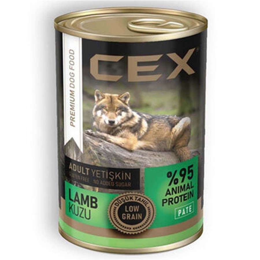 Cex Pate Tahılsız Kuzulu Köpek Konservesi 415 Gr