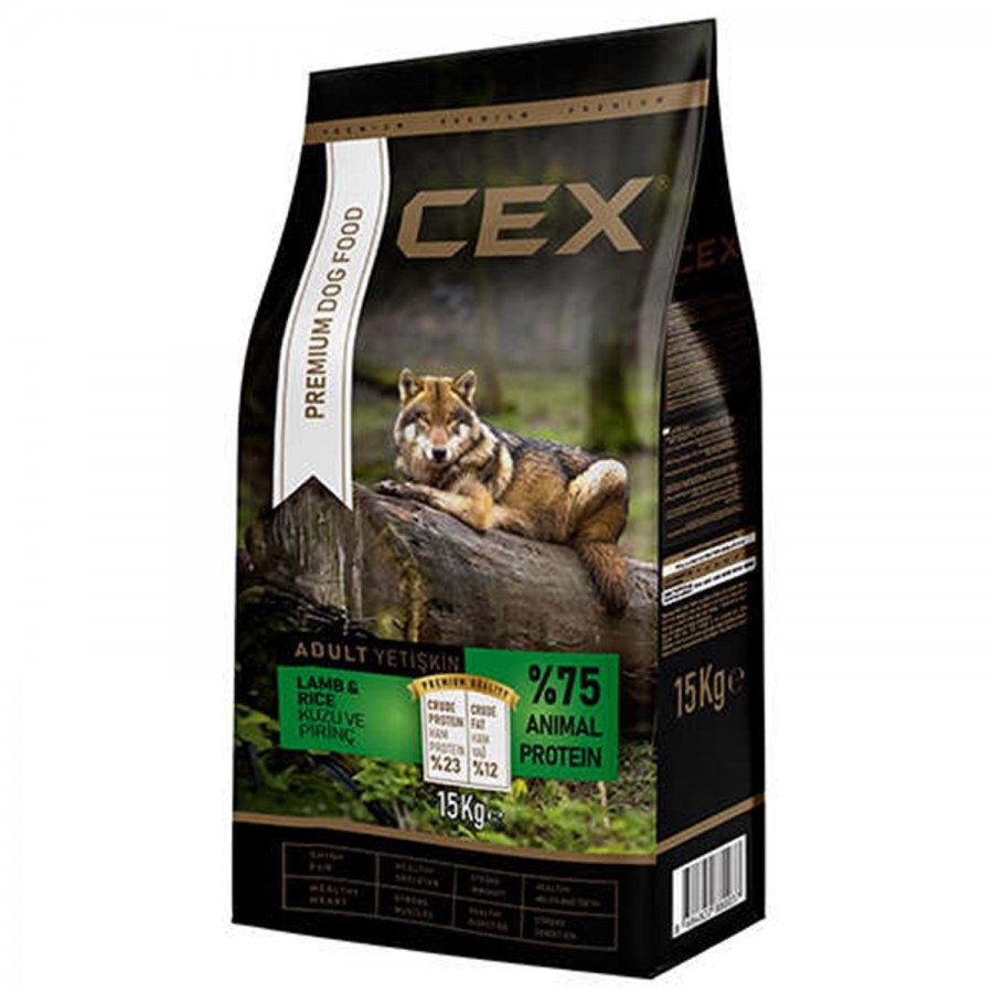Cex Premium Kuzulu Köpek Maması 15 Kg
