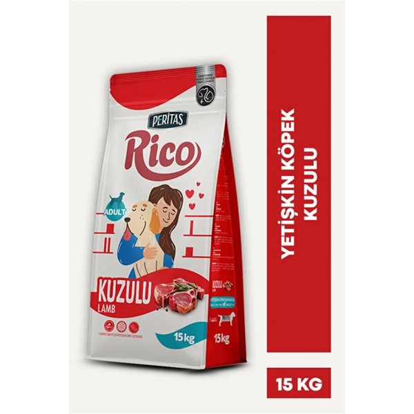 Rico Kuzulu Yetişkin Köpek Maması 15 Kg